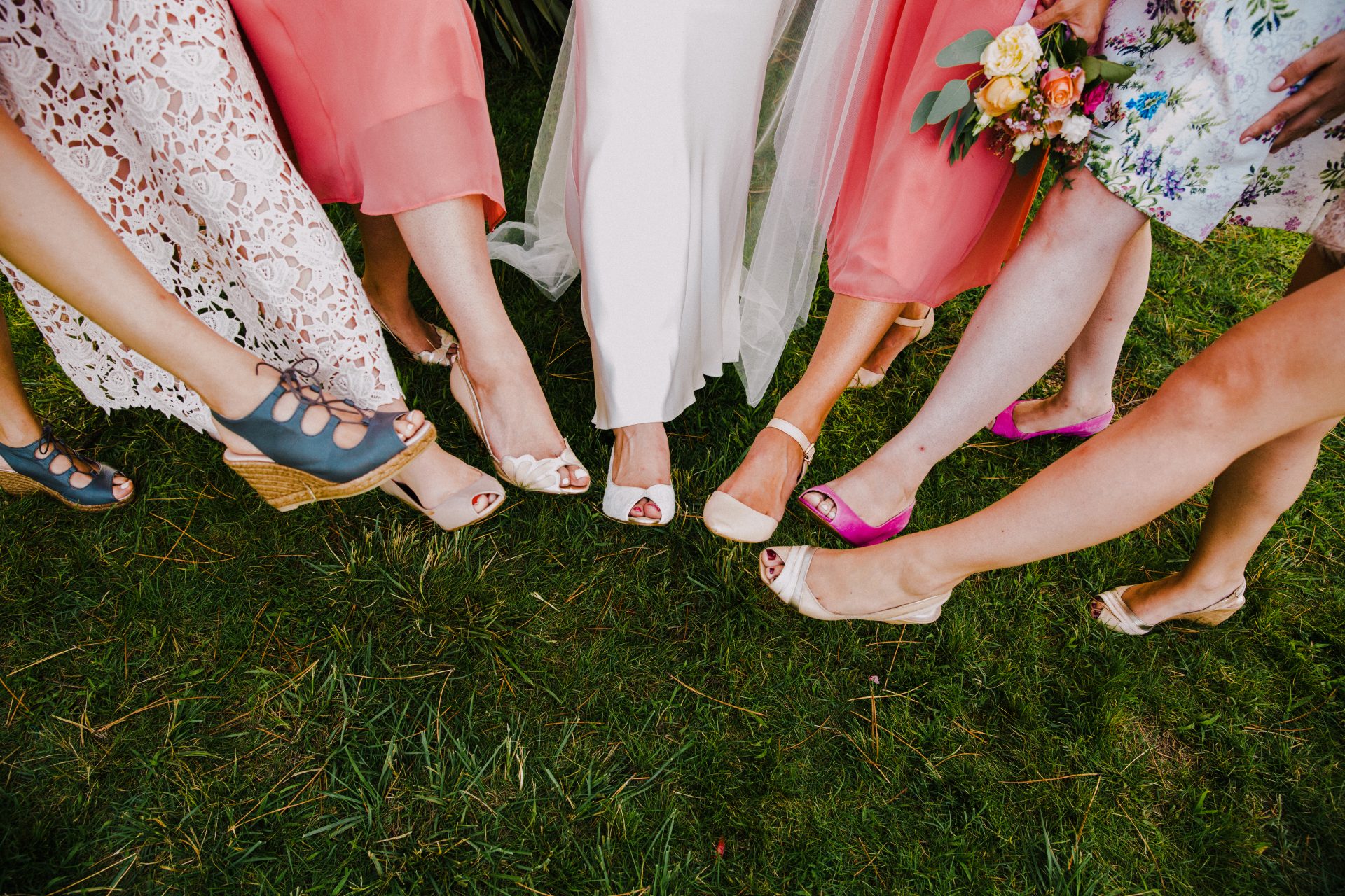 photos des pieds demoiselle d'honneur